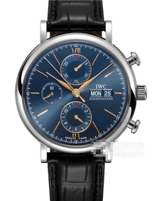 IWC スーパーコピー時計IW391036、ブルーダイヤルのポルトギーゼ・クロノグラフ